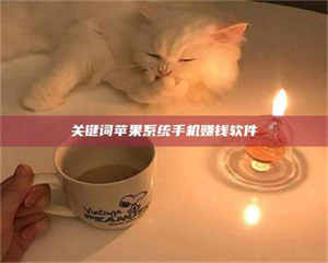 南安关键词苹果系统手机赚钱软件 第1张